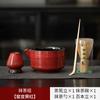 Keramische Theekwaststandaard Matcha Kom Set Japanse Matcha Gereedschappen Thee Spotting Instrumenten Thee Ceremonie Accessoires Verloop Keramiek