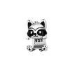 PANPOKI Copper Metal Sleeping Dog Animals Pendant Bead Component Charm Bead Components Bead Components Compatible With Bracelets Do It Yourself Party