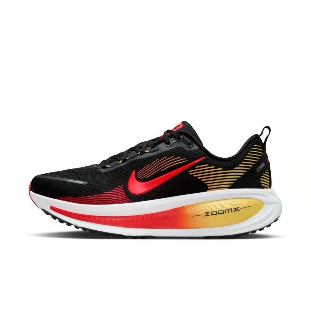 HM6803-016 Nike Vomero 18 Black Light Crimson Topaz Gold Bright Crimson (Men's)