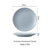 Embossed Ceramic Flat Plate