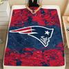 New England Patriots Flannel Blanket, High Quality Comfortable for All Seasons, Home Decor, Warmth and Comfort