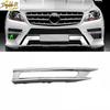 For Benz W166 ML350 2012-2015 Right Front Bumper Fog Light Molding Trim Chrome