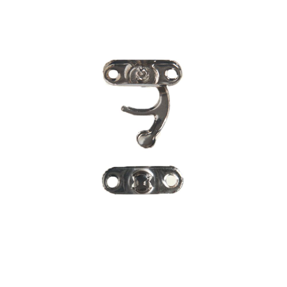 10PCS Hardware Furniture Leather Bag Clasps Lock Padlock Hasp With Screws Decorative Latch