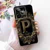 For Realme GT 7 7T Case RMX5061 RMX5085 Retro Initial Letters Crown Soft Silicone Cover For Realme GT 7 Pro RMX5010 GT7Pro Shell