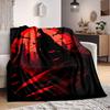 1pc Batman Blanket Lightweight Flannel Throw For Sofa, Bed, Travel, Camping, Livingroom, Office, Couch, Chair, And Bed