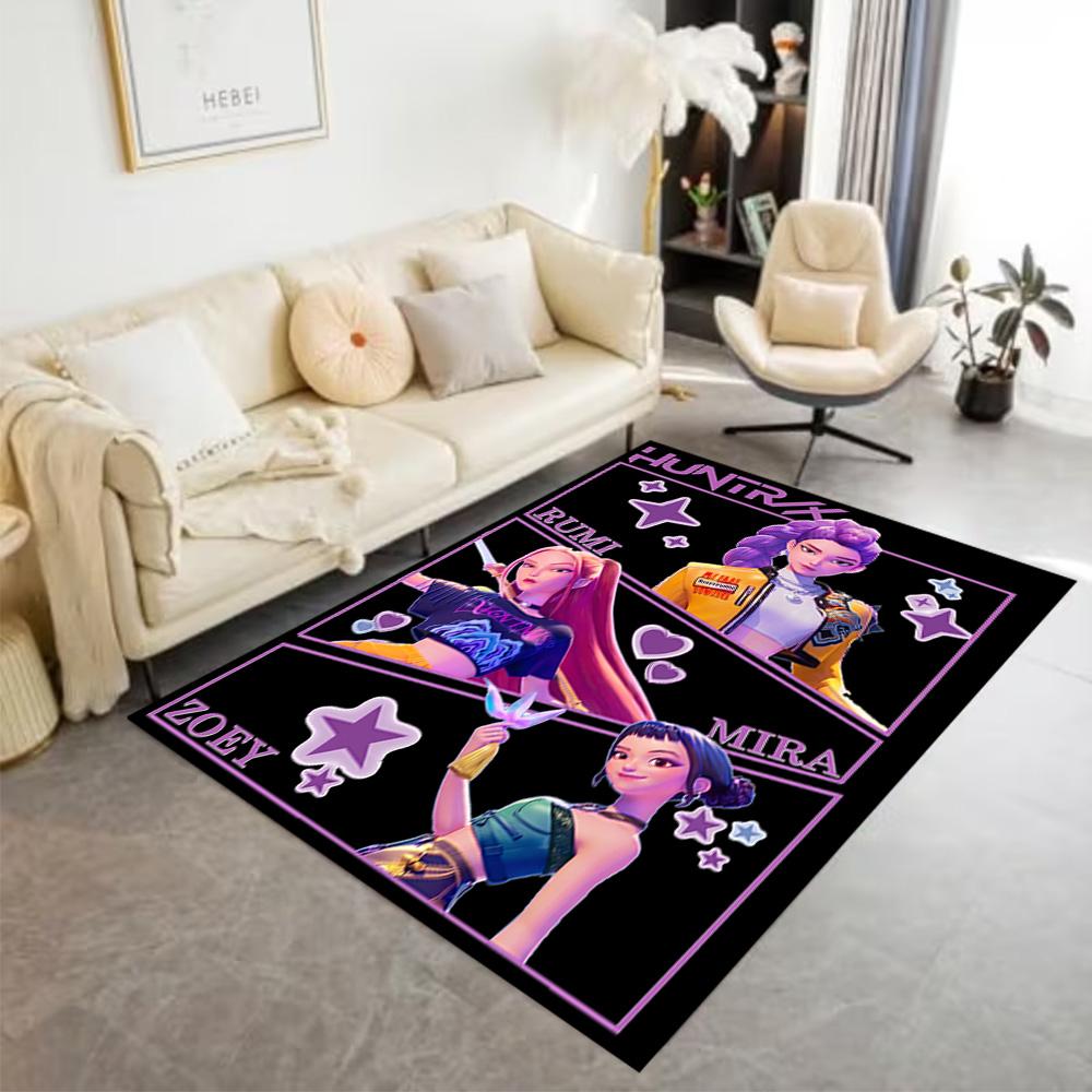 Galaxy Fashion Stars Carpet Suitable for Bedrooms Game Room Playrooms Entryway Anti-slip Rug Anime Office Decor Spiritual Gift