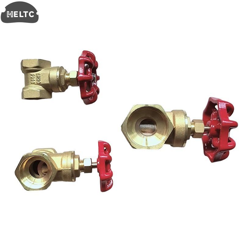 1/2" 3/4" 1" Internal Thread Brass Gate Water Valve Switch Valve Female Thread Brass Gate Valve With Steel Handwheel Gate Valves