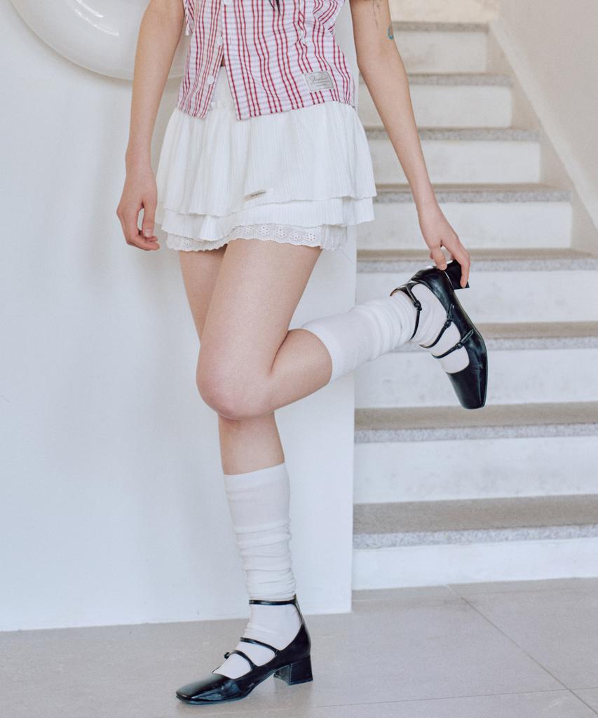 Zero Planet Ray Tutu Skirt Pants [White]