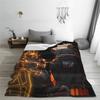 Bakugou Katsuki Blankets Warm Fleece Sofa Throw Blanket for Couch Bedding Outdoor Throws Bedspread Quilt