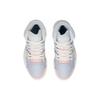 Li Ning Retro 90 Cushioning Slip Resistant High Top Casual Shoes Women's Blue Pink ABCS098-3
