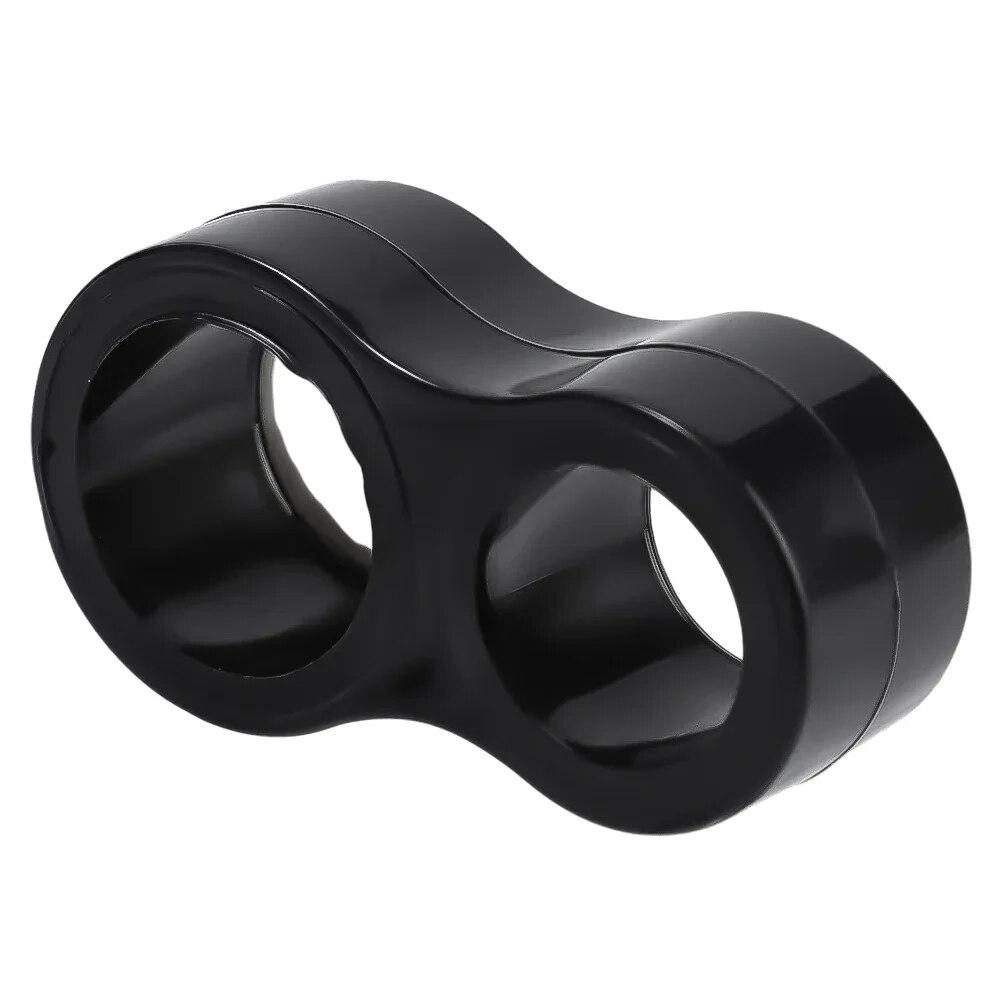 1–8 Stück Türstopper, transparenter Silikon-Türgriffpuffer, Anti-Kollisions-Wandschrank-Schutzpolster, stoßfeste Ringe, Crash-Pads