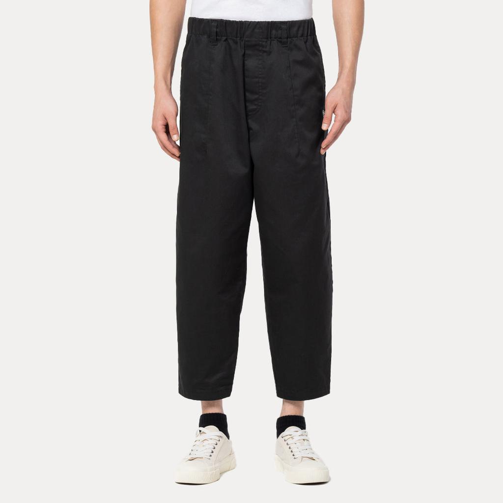 New Era SS24 Simple Embroidered Wide Leg Straight Casual Pants Unisex Pants Black 14148928