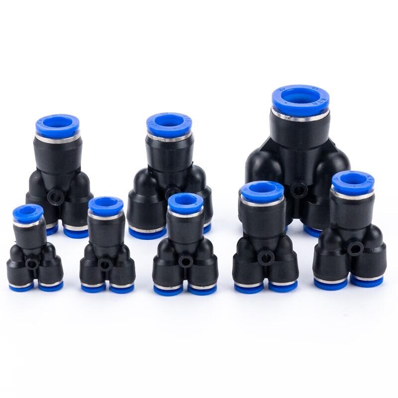 Hysdike PWY 3-Way Reducing Pneumatic Quick Connector