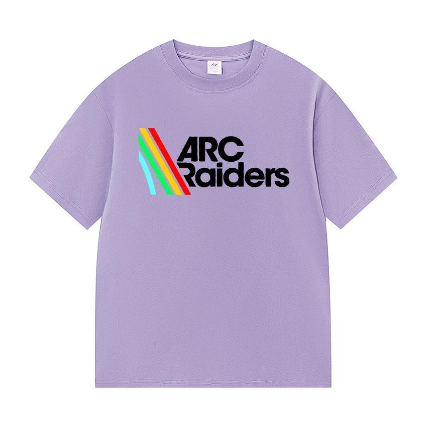 Game Arc Raiders Letter Printing T Shirt Unisexs Women Casual High Quality Fashion Tshirts Tops 100 Cotton Short Sleeve Tshirt