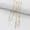 Glasses Chain Female Neck Fashion Personality Color Beads Chain Sunglasses Portable Lanyard Anti-loss Chain Eye Chain.