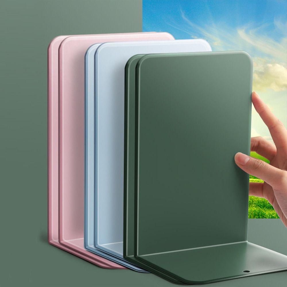 Support de livre durable Support de livre en forme de L Organisateur de bureau Butées de livre de bureau Minimalisme