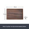 Walnut Wood Japanese Style Tea Tray