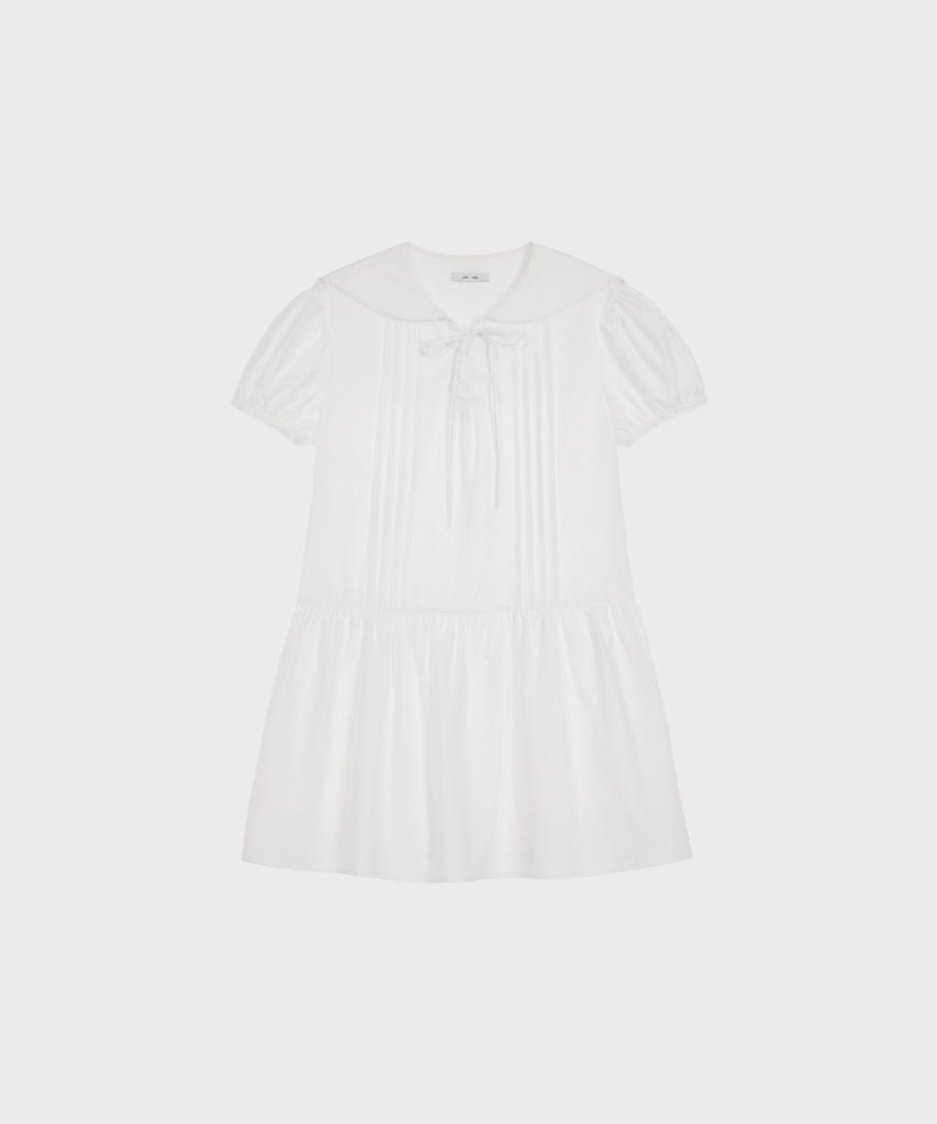 Alkialka Sailor Dress (White)