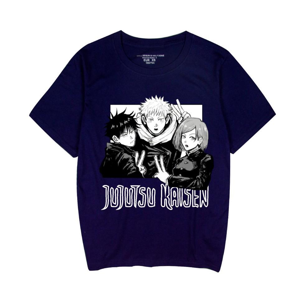 Jujutsu Kaisen Printed Men's T-shirt Unisex Casual Fashion Street Style Short-sleeved Tops T-shirt