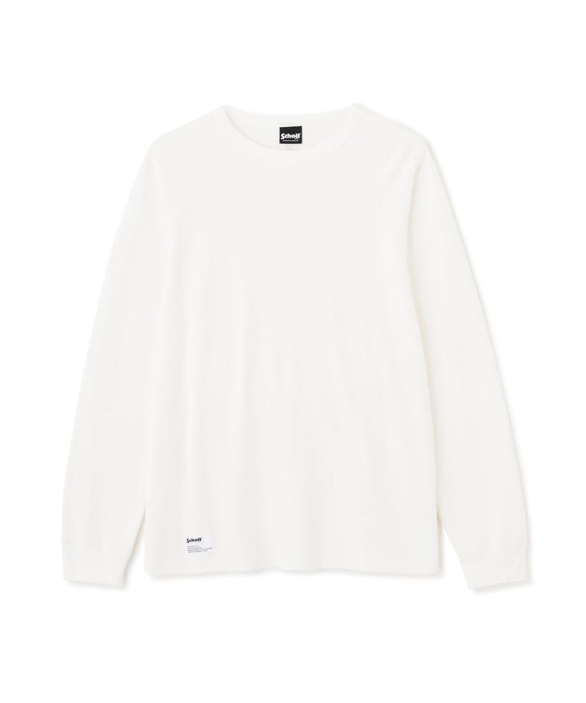 Чоловіча футболка-вафля Schott Honeycomb, Розмір XL, 030, Білий, 782-5930006