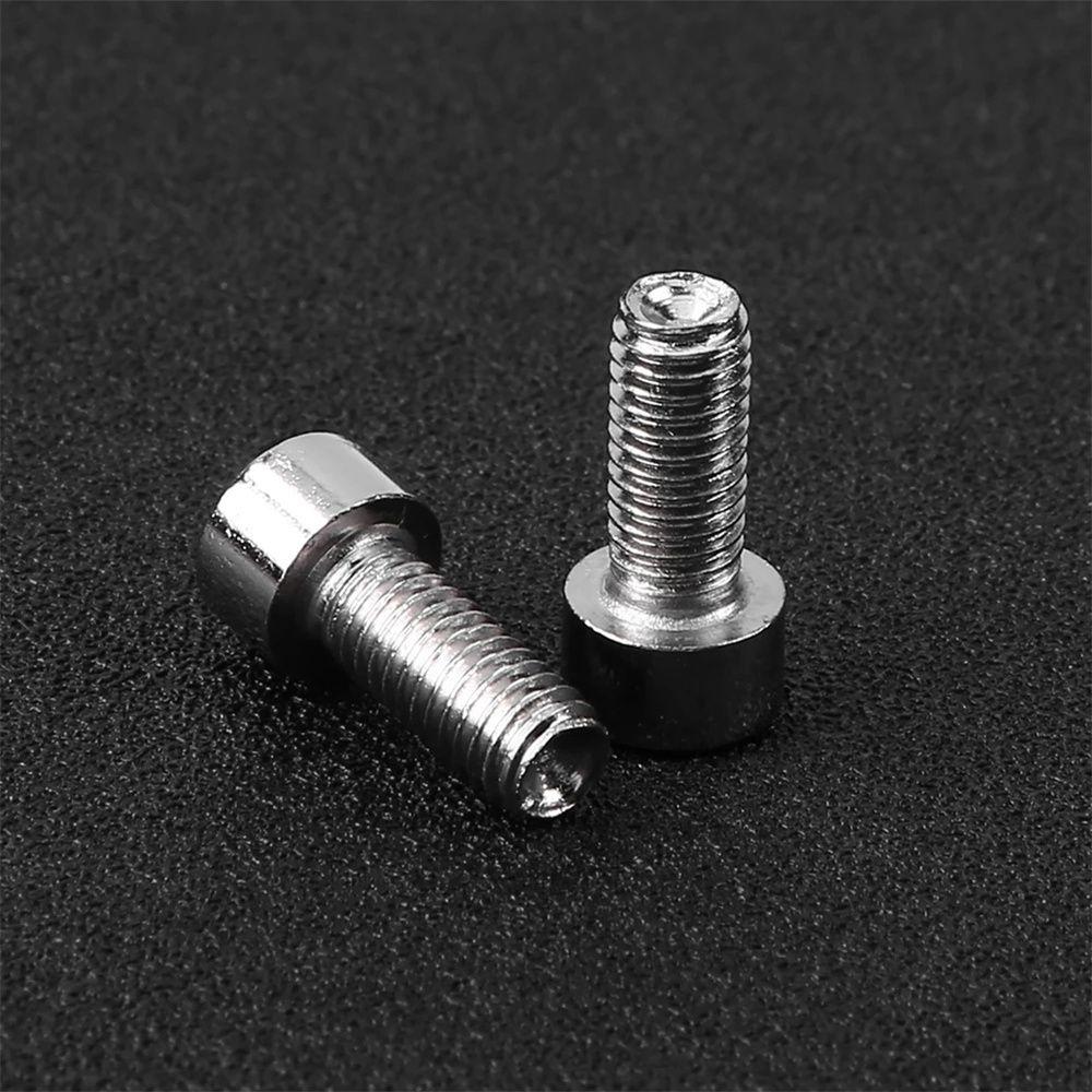 Water Bottle Cage Bolts M5*12 Stainless Steel Bicycle Bottle Holder Screws Bottle Cage Screw M5 Hexagon Bolt Bicycle Screws