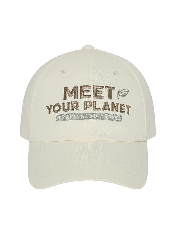 BBC EARTH Planet Ball Cap_Ivory