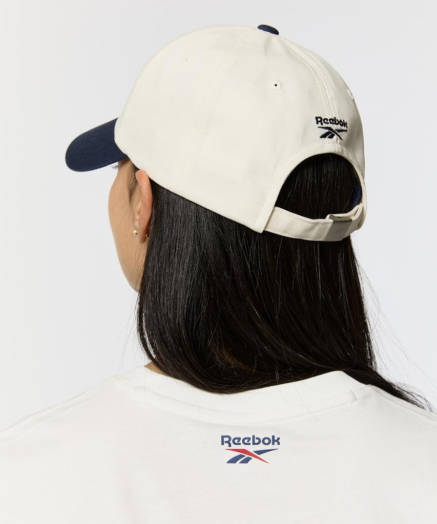 REEBOK Circle Logo Ball Cap - Off-White