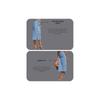 Greciilooks Women' Denim Western Standard Length Skirt