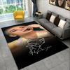 Fashion Kpop Hyunjin Stray Kids Non-Slip Area Rug for Living Room,Bedroom,Playroom,Soft Carpet Floor Mat Home Decor Rug Kid Room