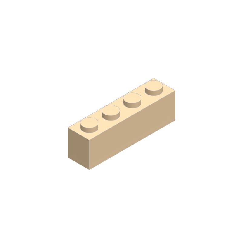 10PCS 3010 3010 High Brick 1x4 Building Block Parts DIY Blocks Compatible with Creative Gift Castle Toys