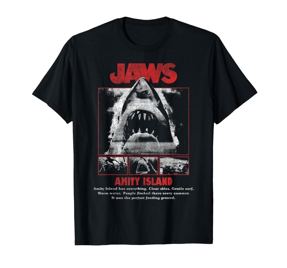 Der Weiße Hai Film Pop Poster T-Shirt