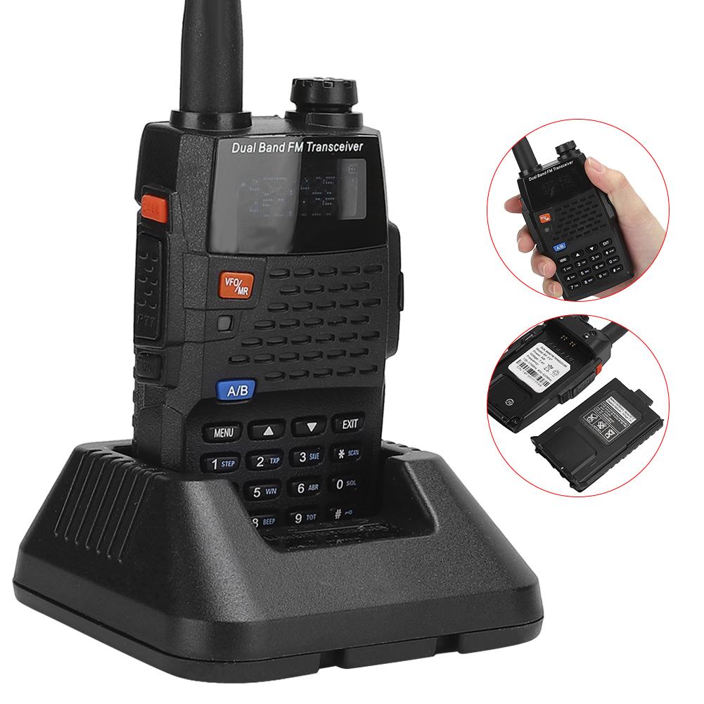 UV F9+ Marine IP67 Waterproof Walkie Talkie UHf VHF Dual Band Two Way Radio