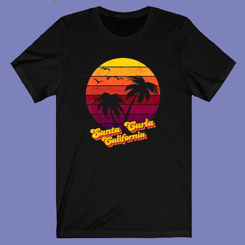 Santa Carla California Men's Black T-shirt S-4XL Unisex T-Shirt