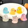 Luminous Ghost Spirits Micro Landscape Figure Ornament Outdoor Glowing Miniature Statue Potted Mini Garden Accessories