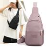Borsa a petto da donna Colore puro Nylon Borsa da donna Borsa a tracolla di buona qualità Borsa a tracolla casual da donna Borsa da donna alla moda