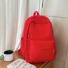 Schoolbag Japanese Ins High Value Fresh and Sweet Backpack Candy Color Leisure Travel Backpack Junior High School Student Schoolbag