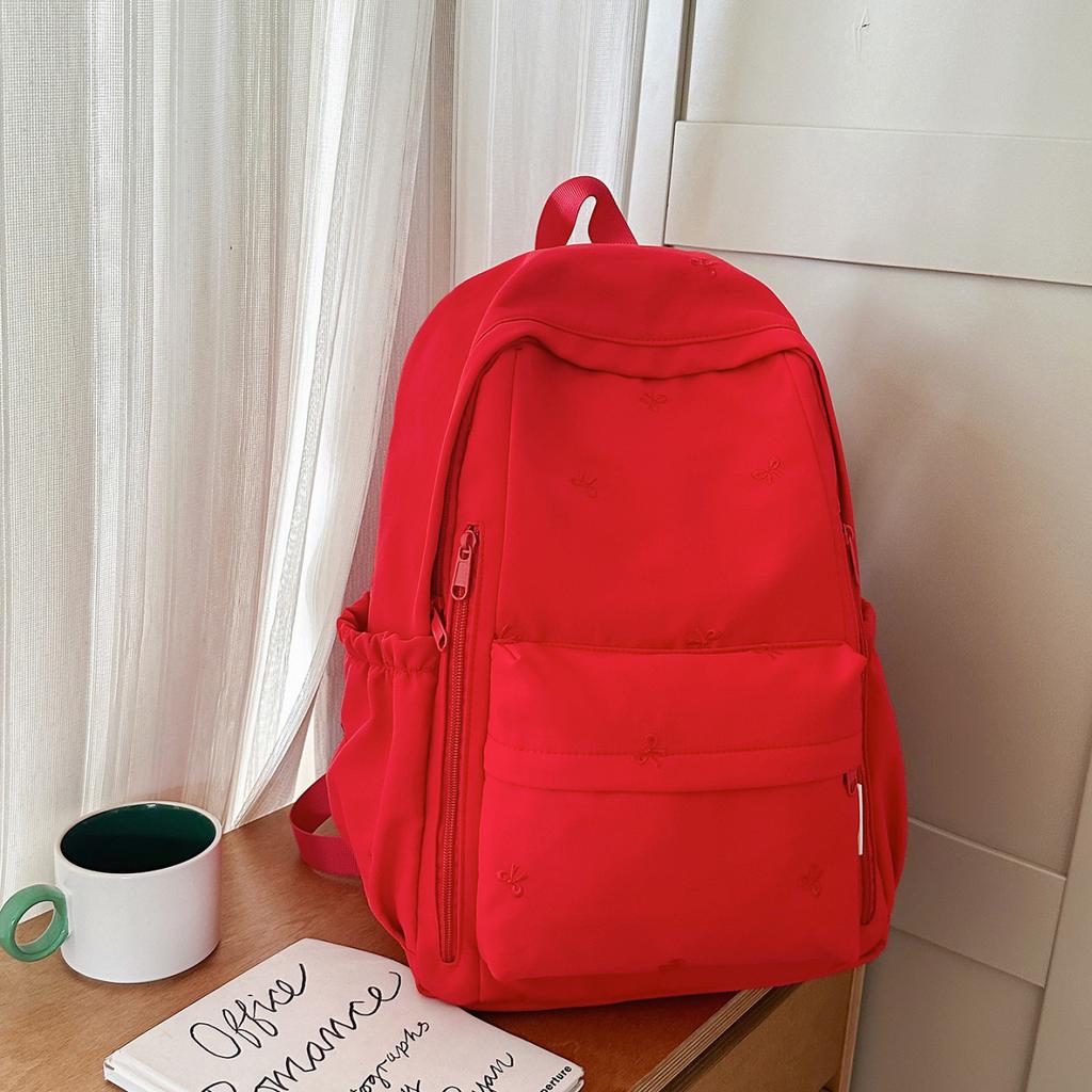 Schoolbag Japanese Ins High Value Fresh and Sweet Backpack Candy Color Leisure Travel Backpack Junior High School Student Schoolbag