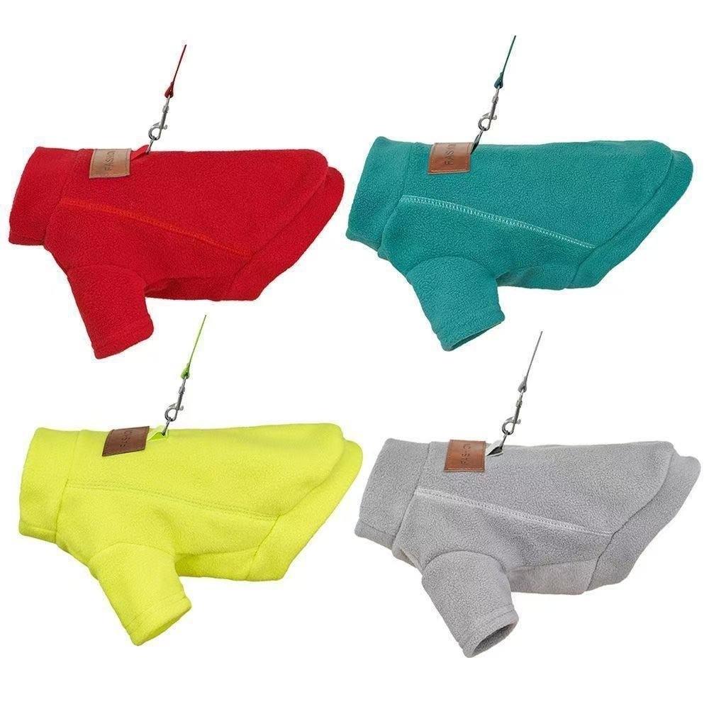 Fleece Small Dog Hoodies Warm Pet Pullovers New Puppy Sweatshirt for Cold Weather