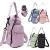 Adjustable Strap Water Bottle Bag Protective Sleeve Insulated Thermos Bottle Holder with Phone Pocket Crossbody