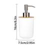 Hand Press Type Hand Sanitizer Bottle Plastic Pump Liquid Soap Container  Countertop