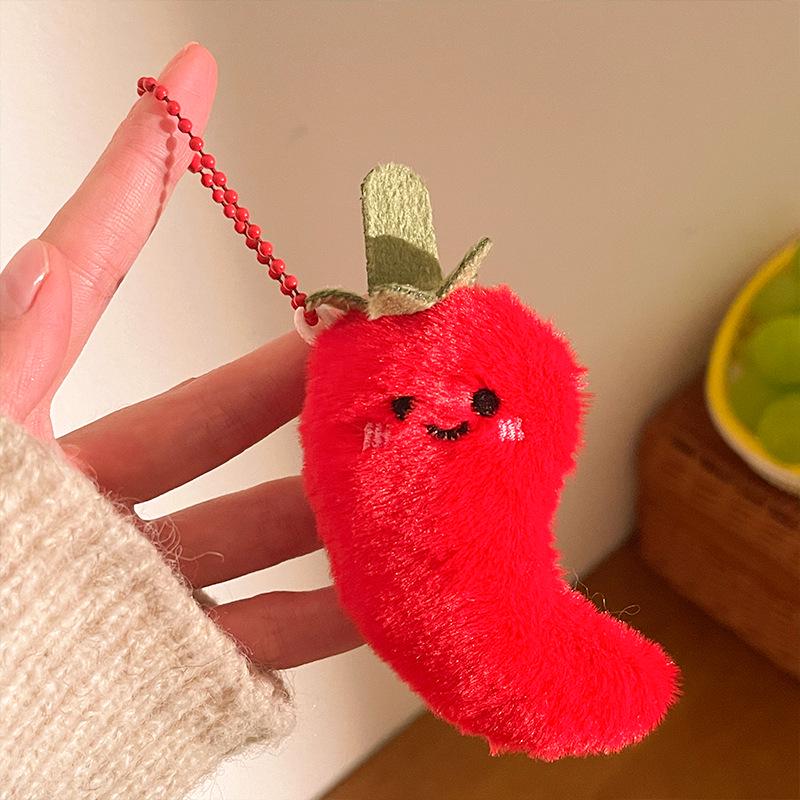 Plush Doll Keychain & Backpack Ornament: Cute Pendant for Events & Promotions