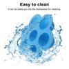 Silicone Ice Cream Mold 7 Holes Easy Release Clean Multifunctional DIY Popsicle Molds BPA Free Food-Grade Popsicle Making Kit