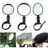 Silicone Handle Bicycle Mirror 360 Rotation Handlebar Convex Mirror  Bicycle Motorcycle