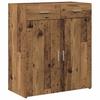 Vintage Wood Storage Cabinet 80 X 42.5 X 93.5 Cm Engineered Wood