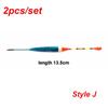 Assorted Sizes Fluctuate Slip Drift Tube Light Stick Floats Indicator Fishing Lure Floats Bobbers