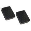 2 Pieces Car Jack Pads Rubber Lifting Blocks Protection Thick Lift Mats for Rvs