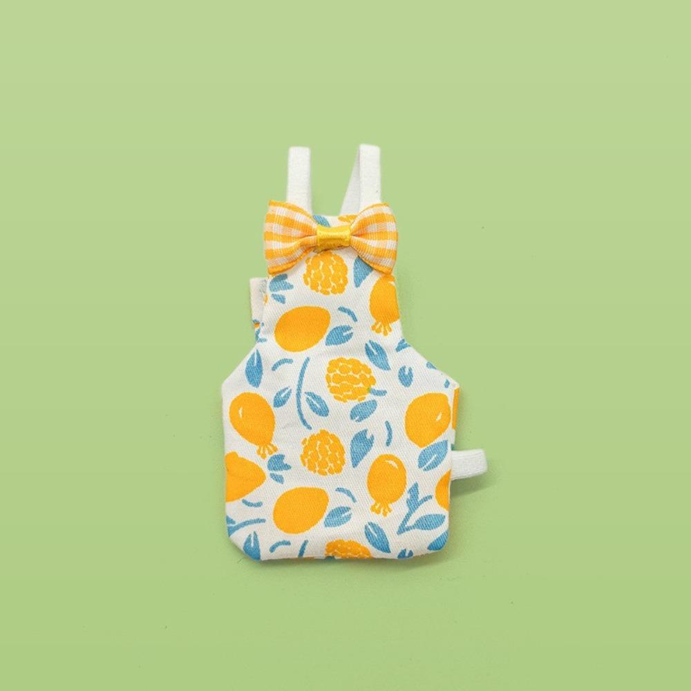 Colorful Fruit Parrot Diaper Bowtie Pet Bird Apron New Parrot Flight Suit Indoor Use