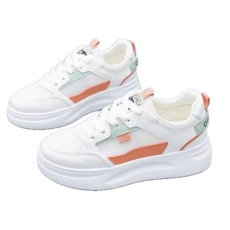 Comfortable Little White Shoes Women's Mesh Breathable Spring and Autumn New Student Versatile Single Shoes Casual Sports Net Shoes