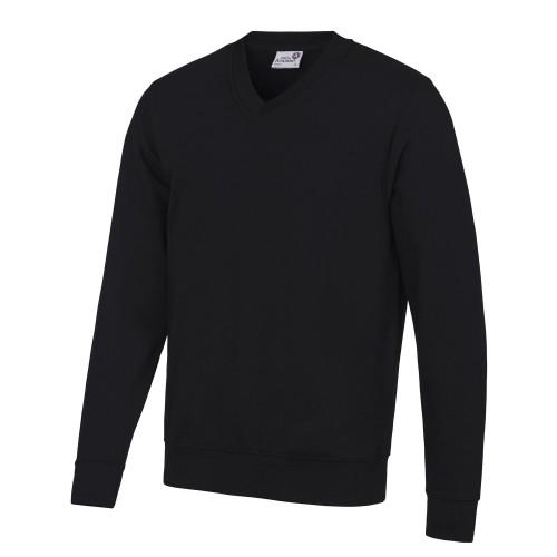 Awdis Academy Herren Pullover/Sweatshirt mit V-Ausschnitt