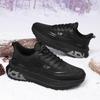 Winter Men Warm Wool Platform Casual Running Training Sport Shoes Cushioning Outdoor Road Non-slip Jogging Sneakers